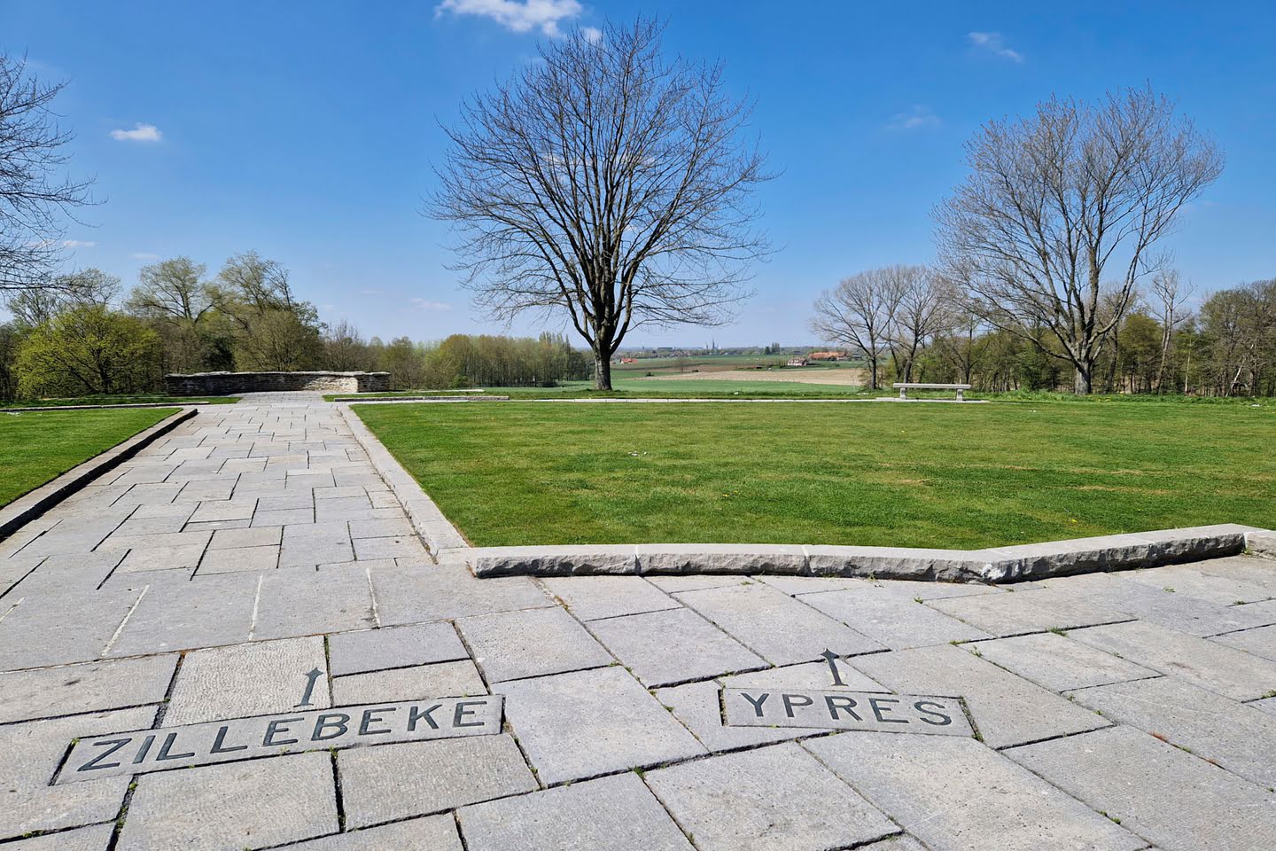 Uitzicht over de stad Ieper