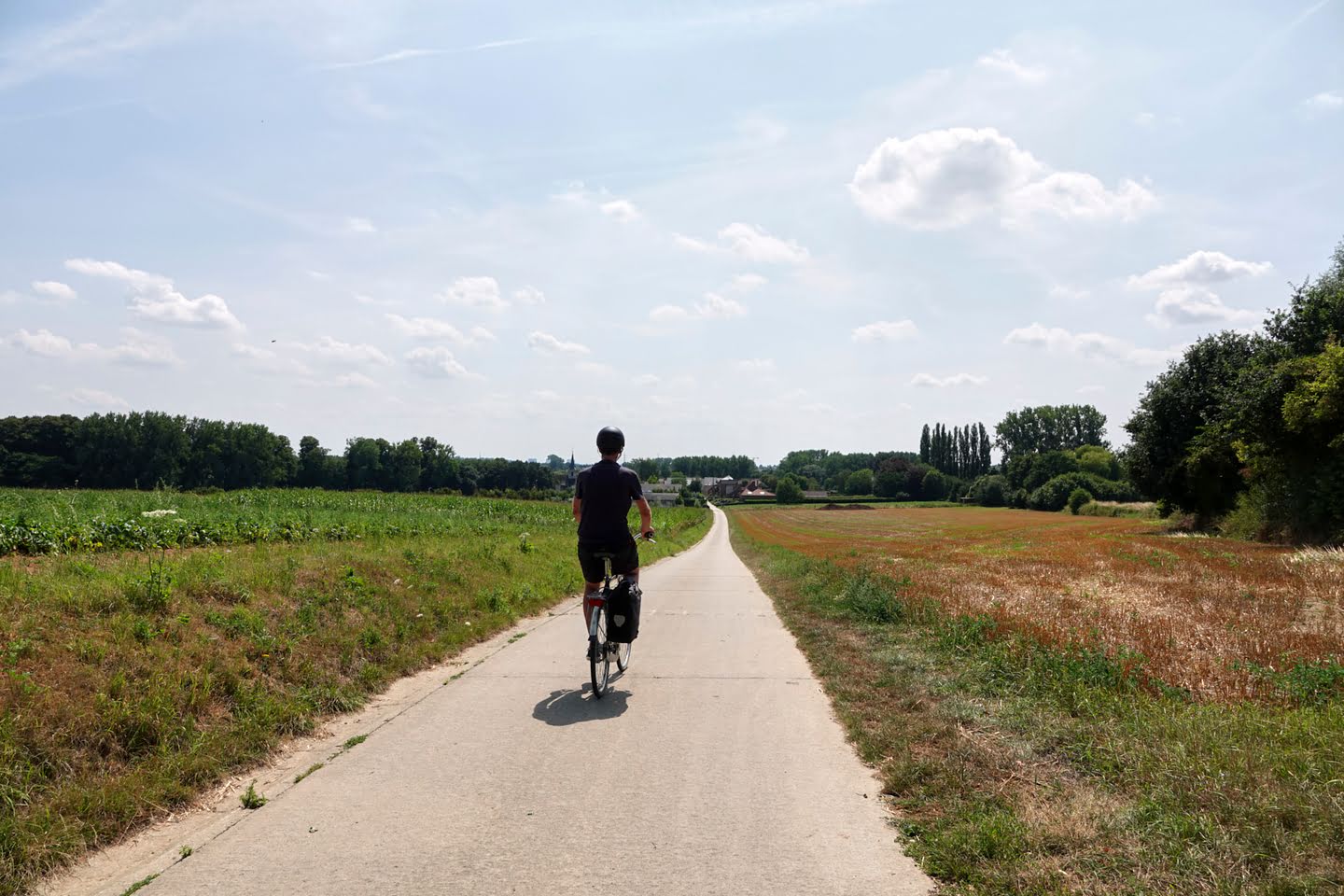 Het open landschap rond Brussel