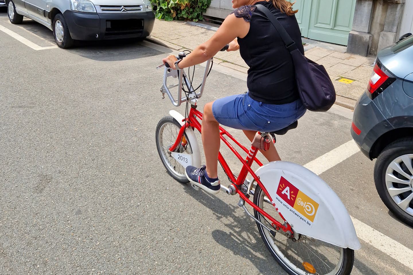 Deelfiets in Antwerpen